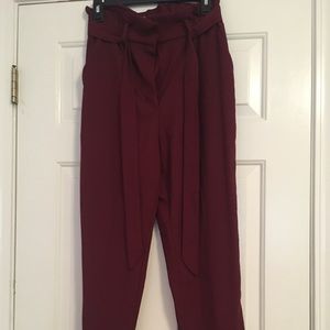 Rarely worn, H&M Paperbag pants